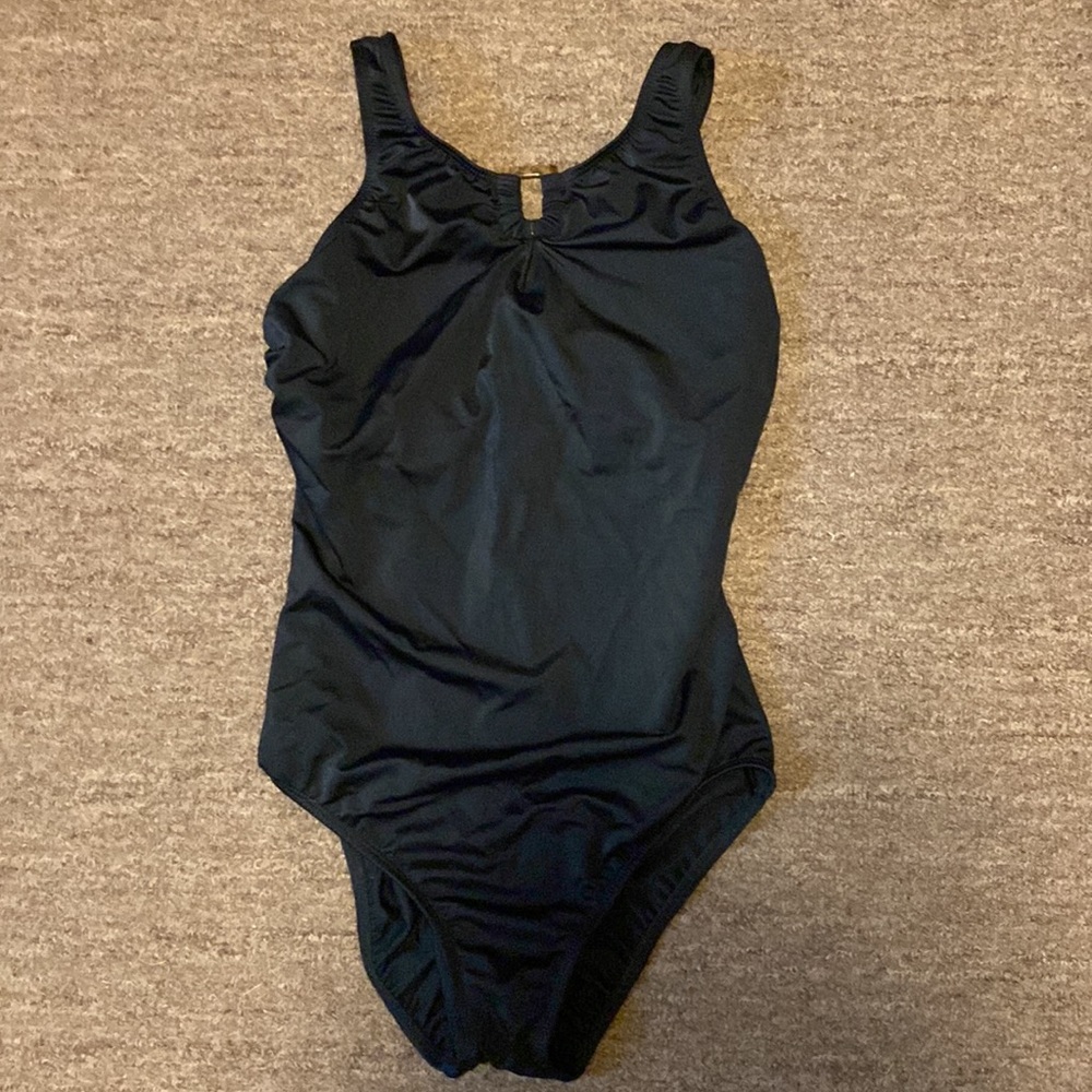 Lands End flattering one piece swimwear